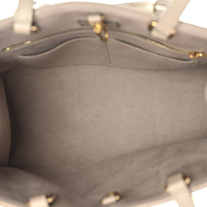 Louis Vuitton Empreinte Monogram Giant Onthego MM Tourterelle Creme 5 of 10