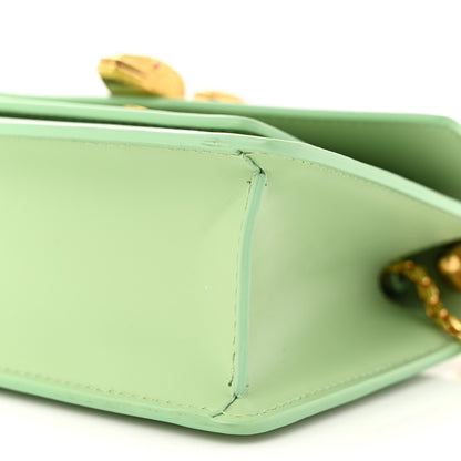 Bulgari x ALEXANDER WANG Calfskin Serpenti Top Handle Belt Bag Light Green 9 of 10