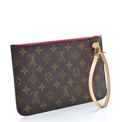 Louis Vuitton Monogram Neverfull MM GM Pochette Pivoine 3 of 8