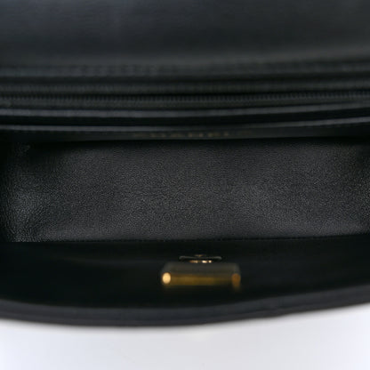 Chanel Lambskin Quilted Mini Rectangular Flap Black 5 of 11