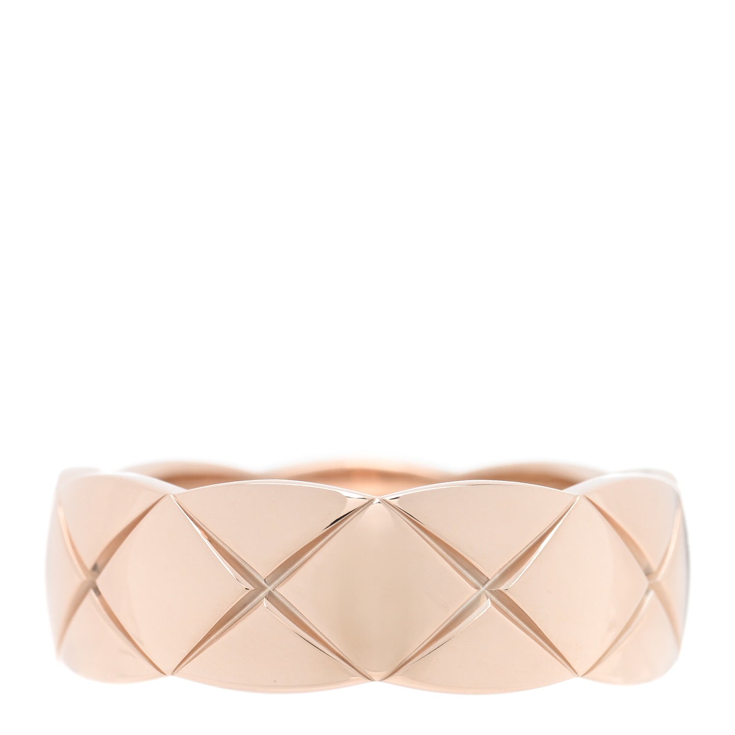 18K Beige Gold Small Coco Crush Ring 52 6