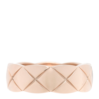 Chanel 18K Beige Gold Small Coco Crush Ring 52 6 3 of 4