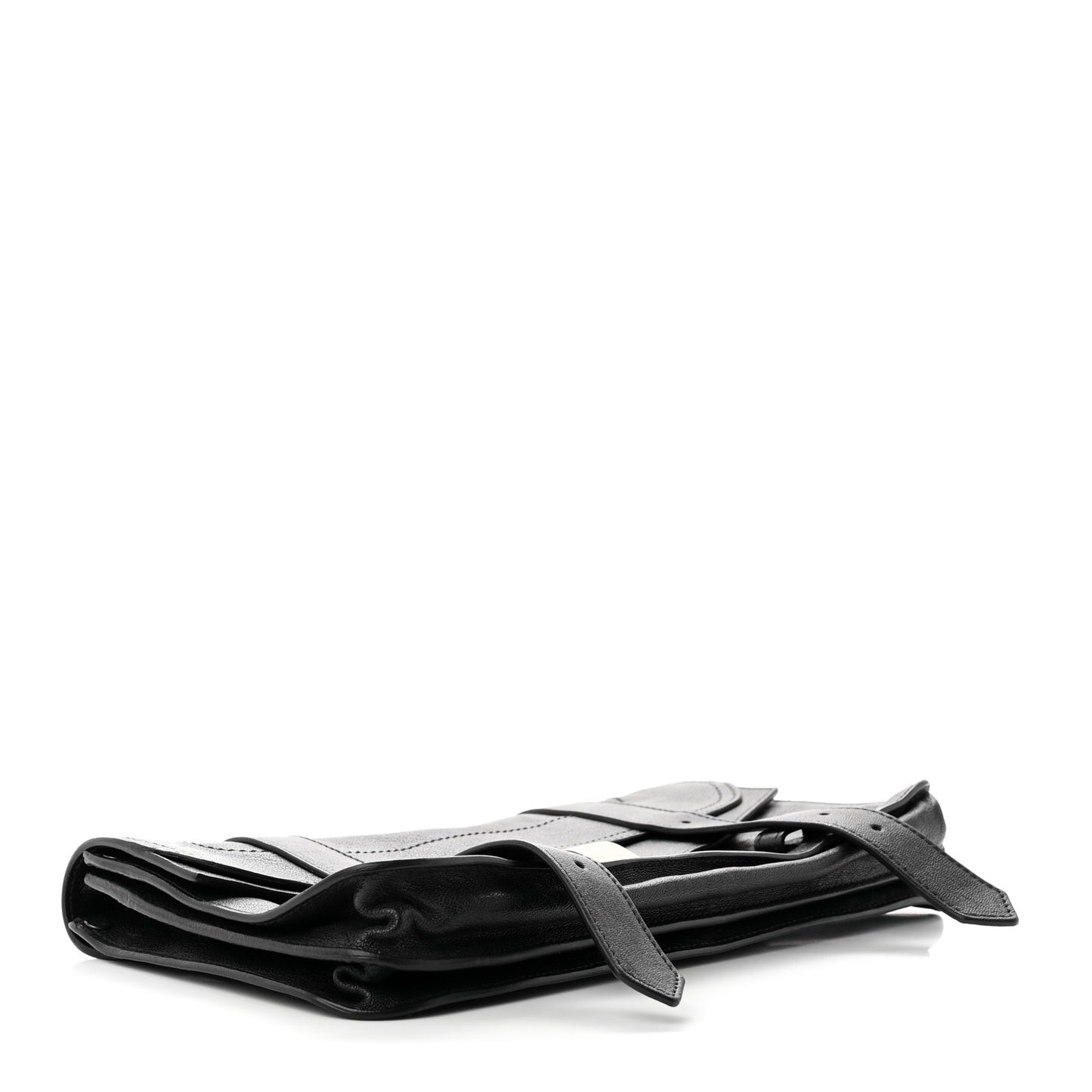 Lambskin PS1 Pochette Clutch Black