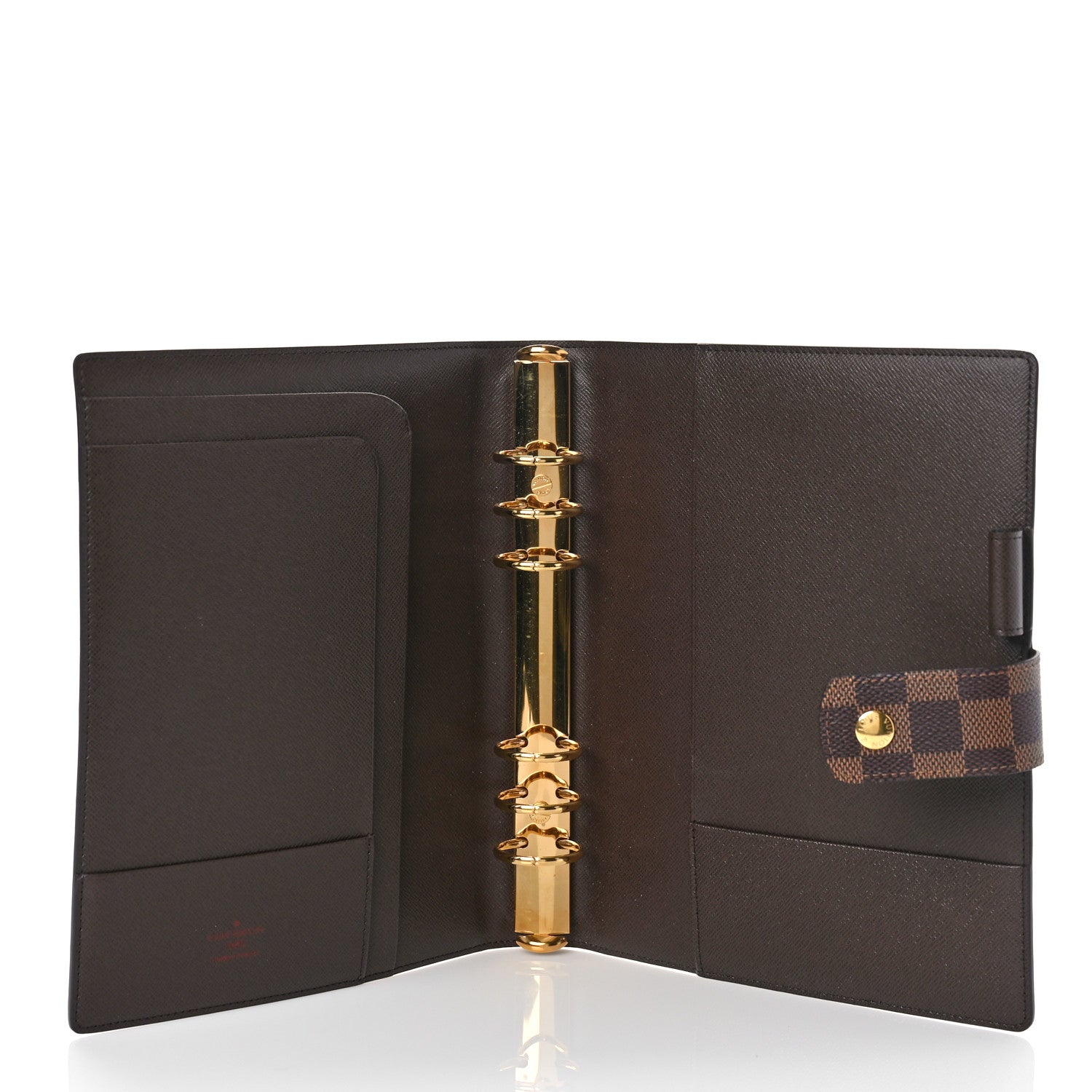Louis Vuitton Damier Ebene Large Ring Agenda Cover 5 of 10