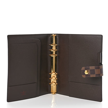 Louis Vuitton Damier Ebene Large Ring Agenda Cover 5 of 10