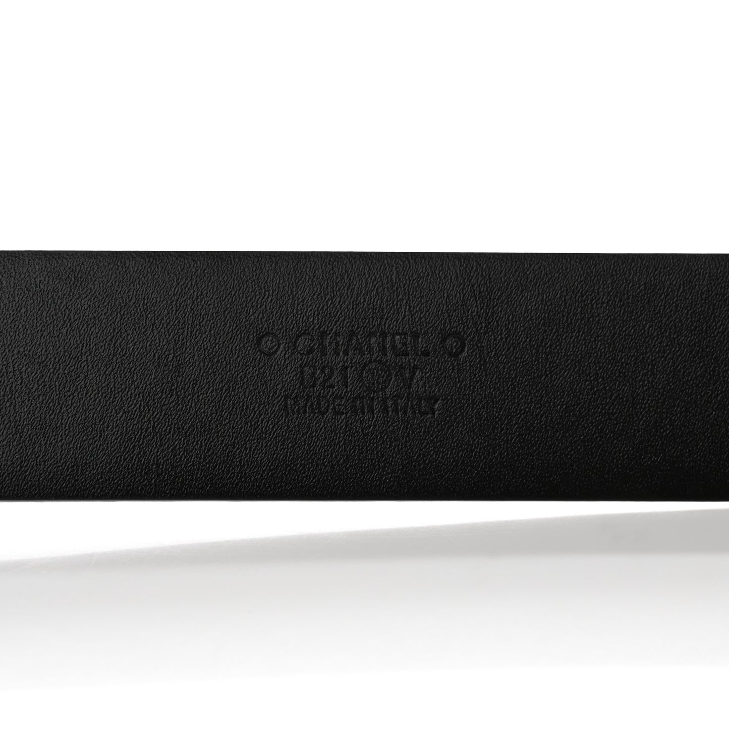 Calfskin Paris Button CC Belt 90/36 Black