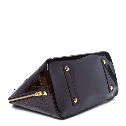 Louis Vuitton Vernis Alma MM Amarante 4 of 12