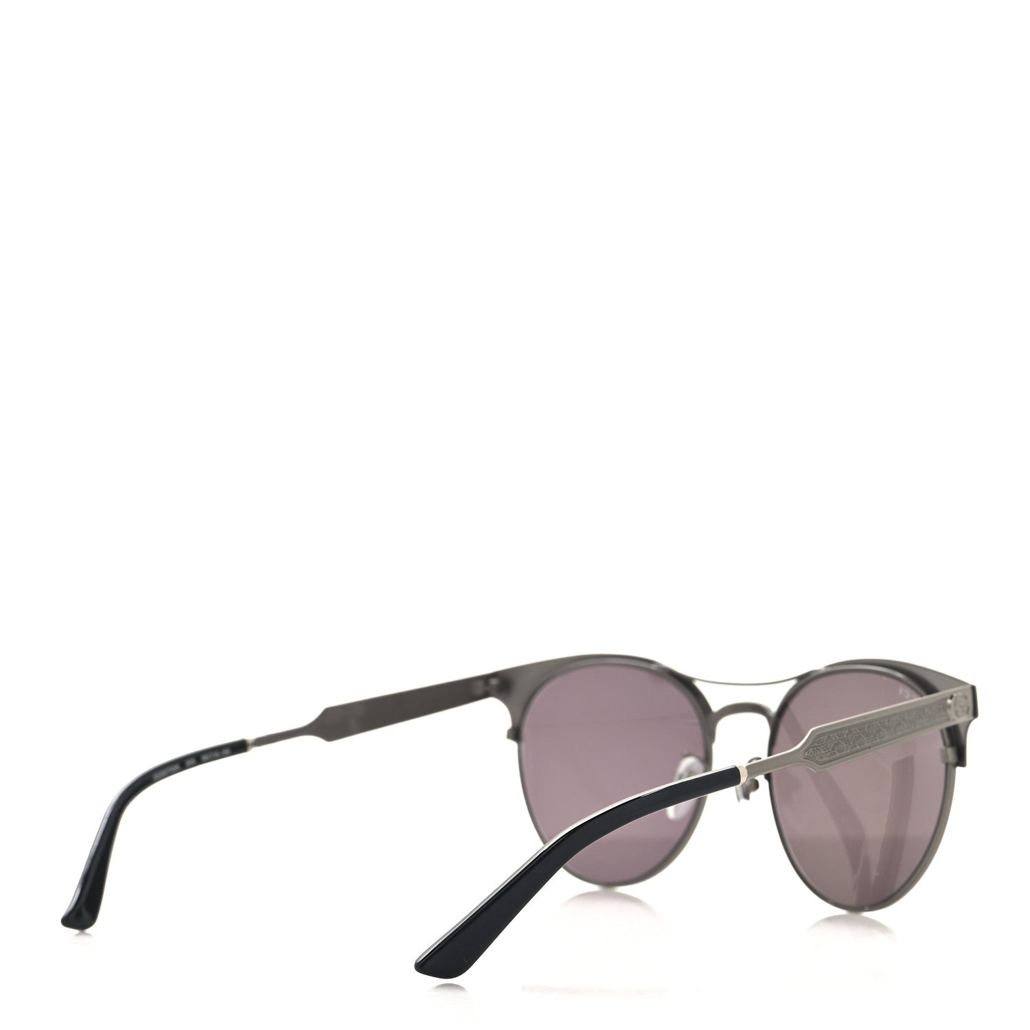 Gucci Metal Round GG0075SK Sunglasses Silver 4 of 7