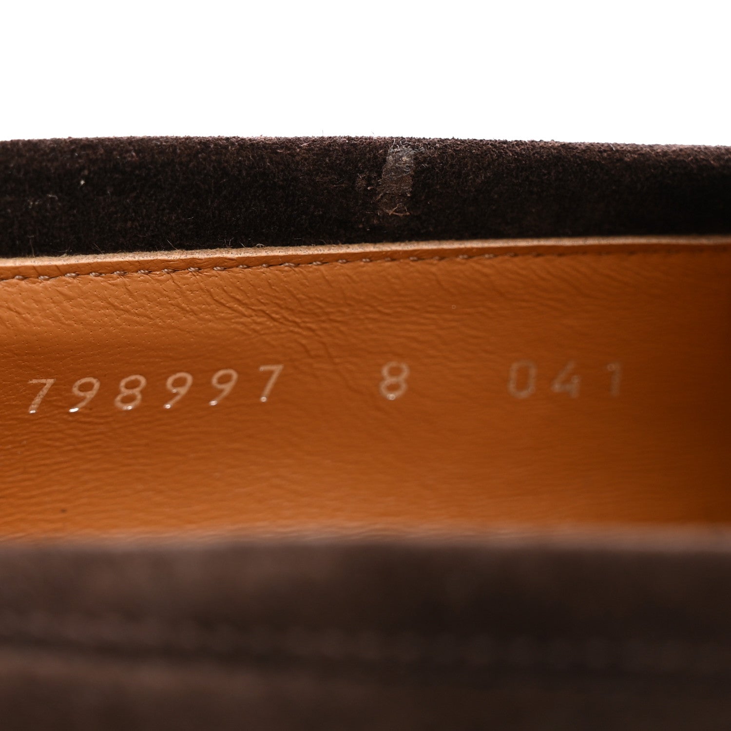 Gucci Luxury Suede GG Monogram Horsebit Mens Jordy Loafers 8 Night Cocoa 10 of 11