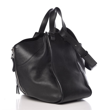 Loewe Calfskin Medium Hammock Shoulder Bag Black 3 of 11