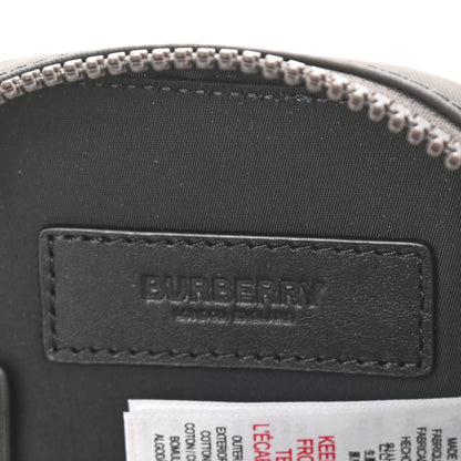 Burberry Canvas Horseferry Print Jed Crossbody Bag Grey 6 of 10