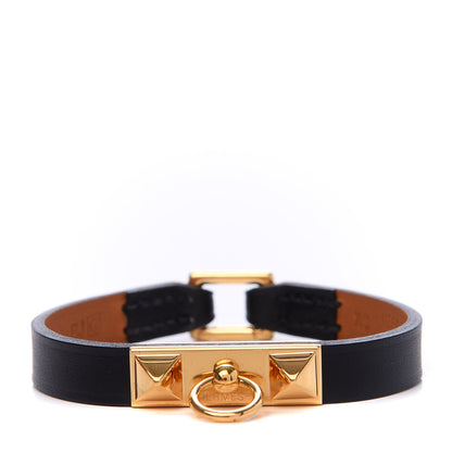 Hermes Chamonix Micro Rivale Bracelet XS Black 1 of 4