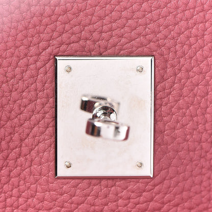 Hermes Taurillon Clemence Birkin 35 Bois de Rose 22 of 30