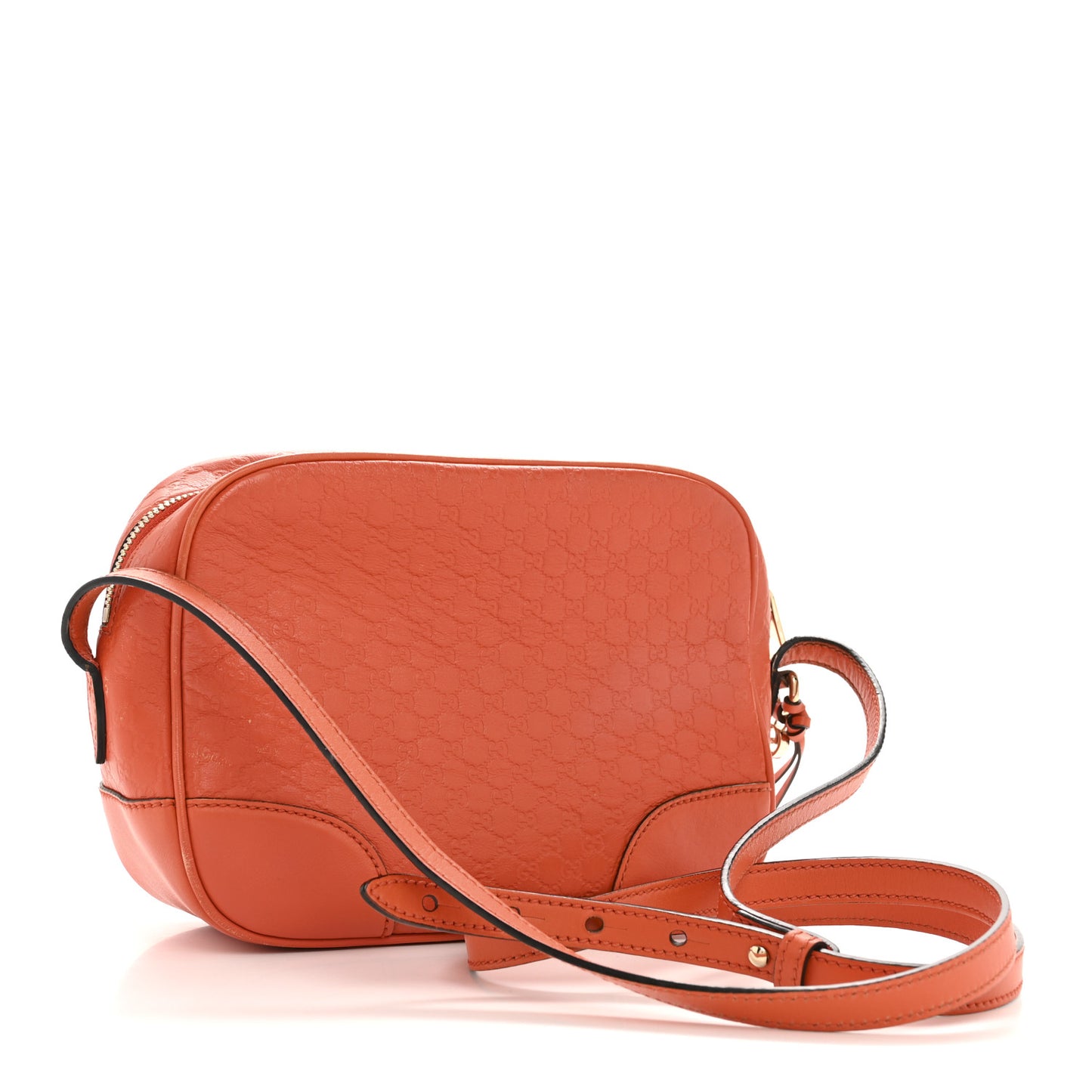 Soft Microguccissima Mini Bree Messenger Bag Sun Orange