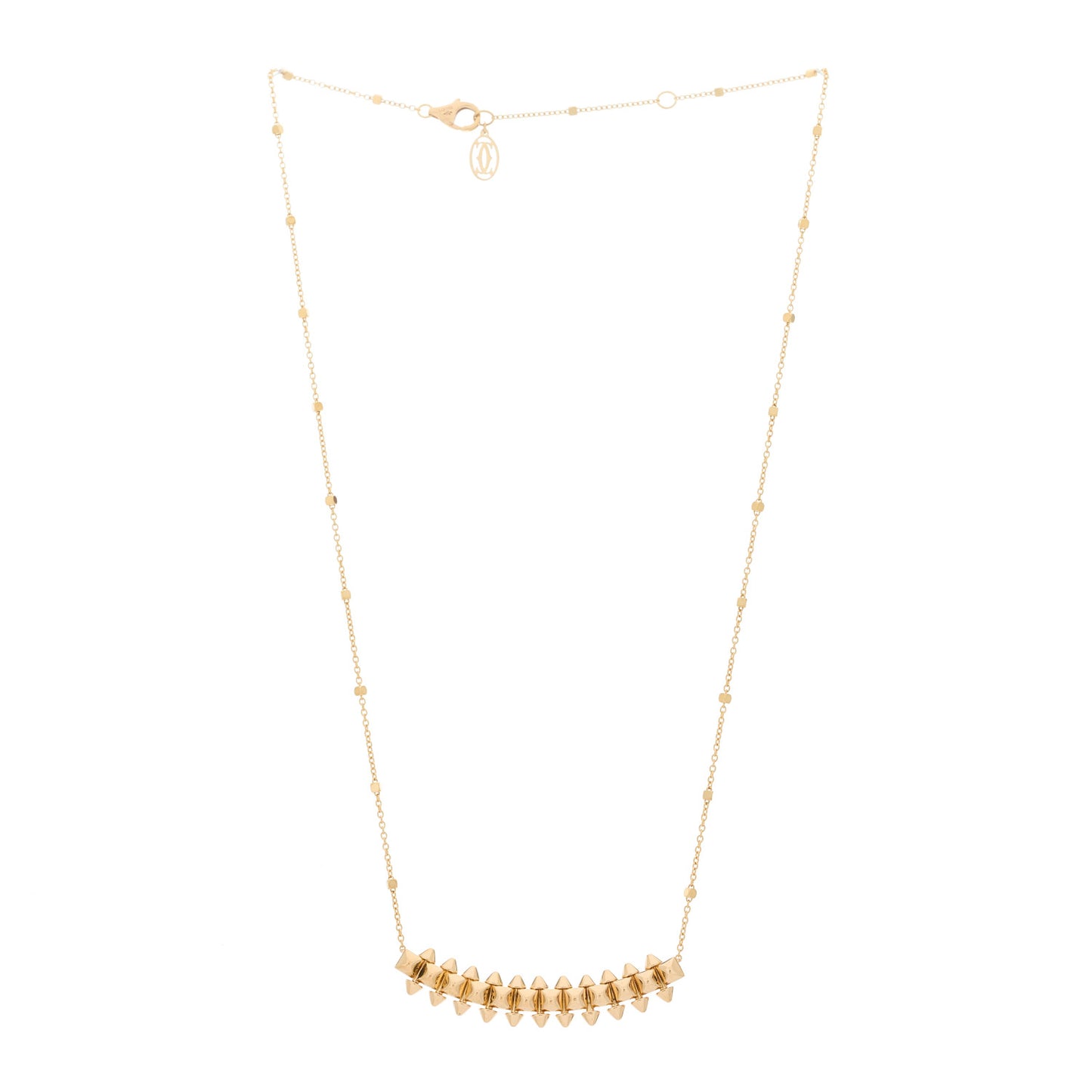 18K Pink Gold Medium Clash de Cartier Necklace