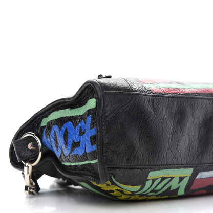 Balenciaga Agneau Arena Car Tag Classic Silver Hardware S City Black TBC 7 of 9