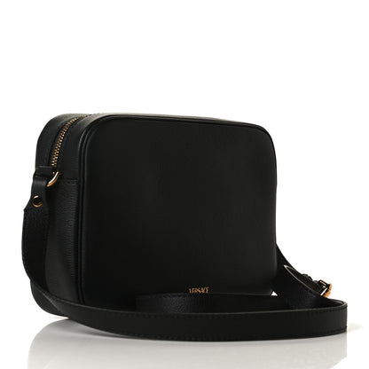 Versace Grained Calfskin Medusa Camera Bag Black 3 of 13