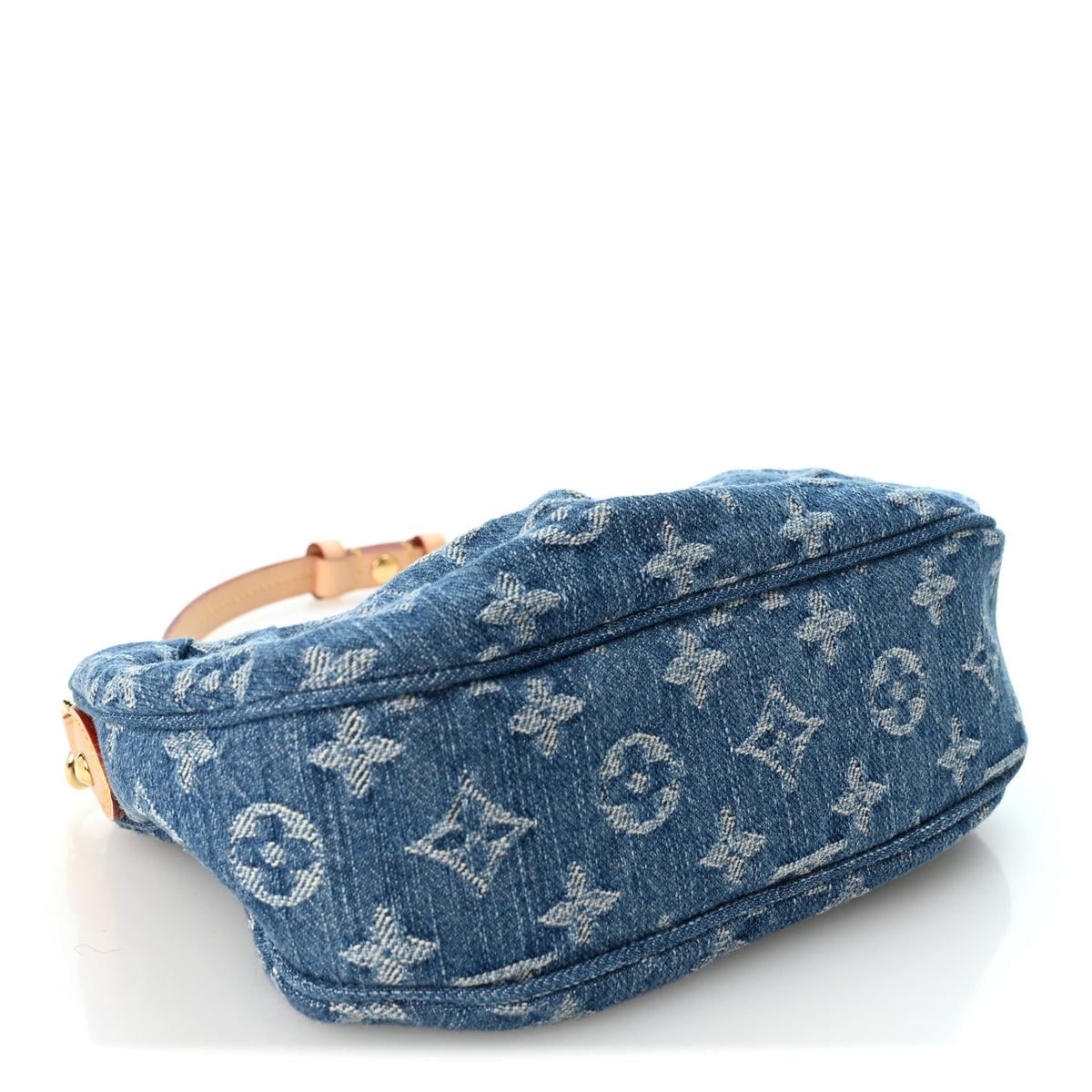 Louis Vuitton Monogram Denim Pochette Valley Blue 4 of 9