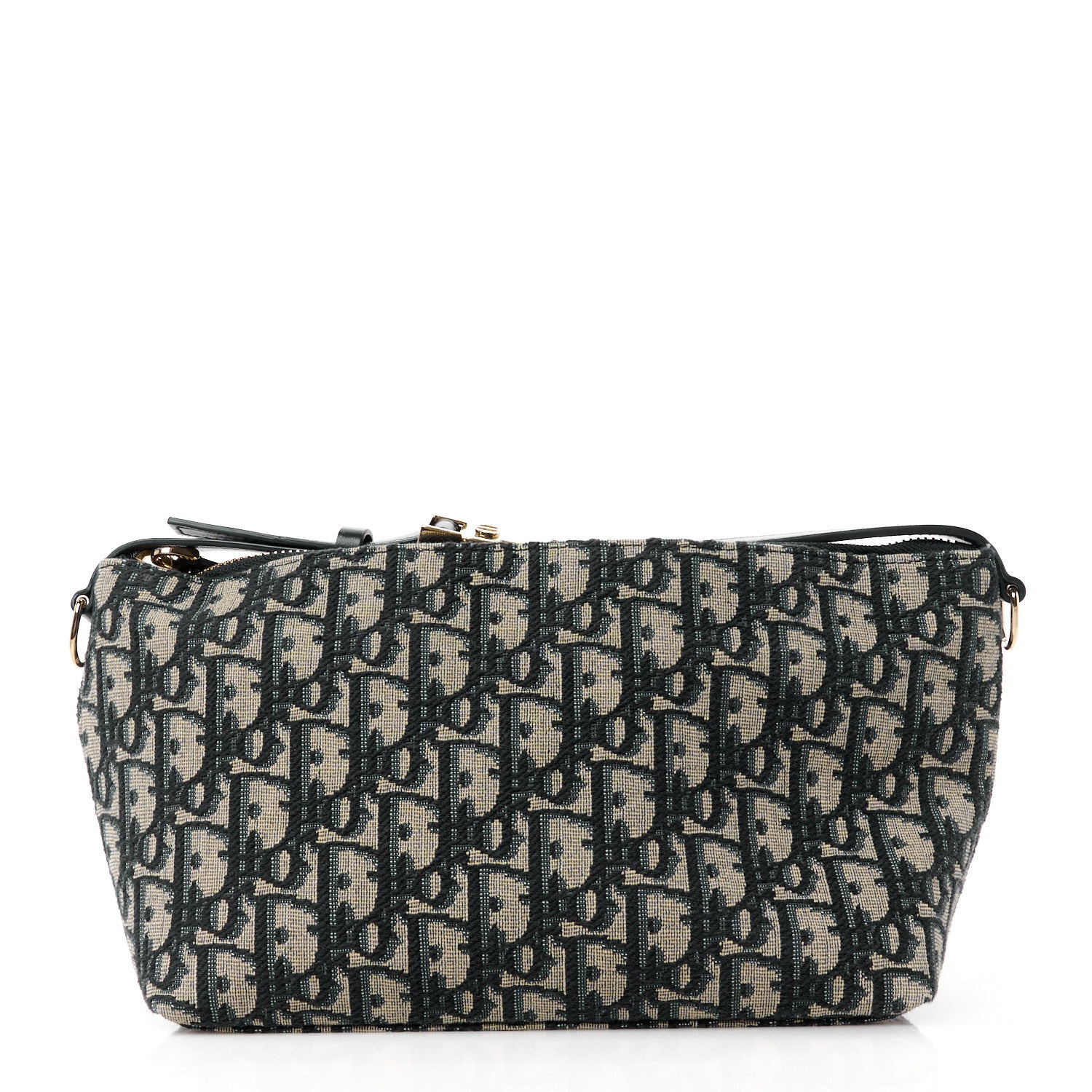 Christian Dior Oblique Medium Diortravel Nomad Pouch Blue 1 of 10