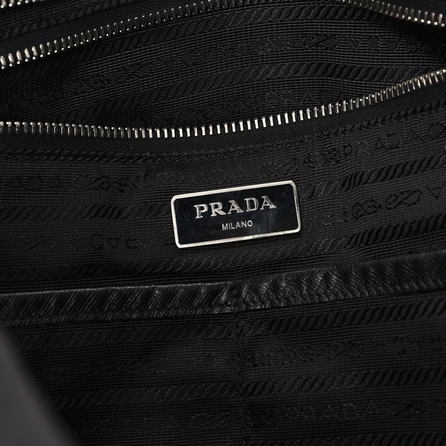 Prada Tessuto Nylon Vela Diaper Bag Black 6 of 12