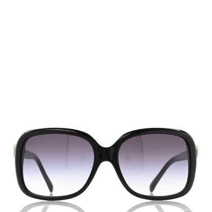Chanel CC Bow Sunglasses 5171 Black White 2 of 9
