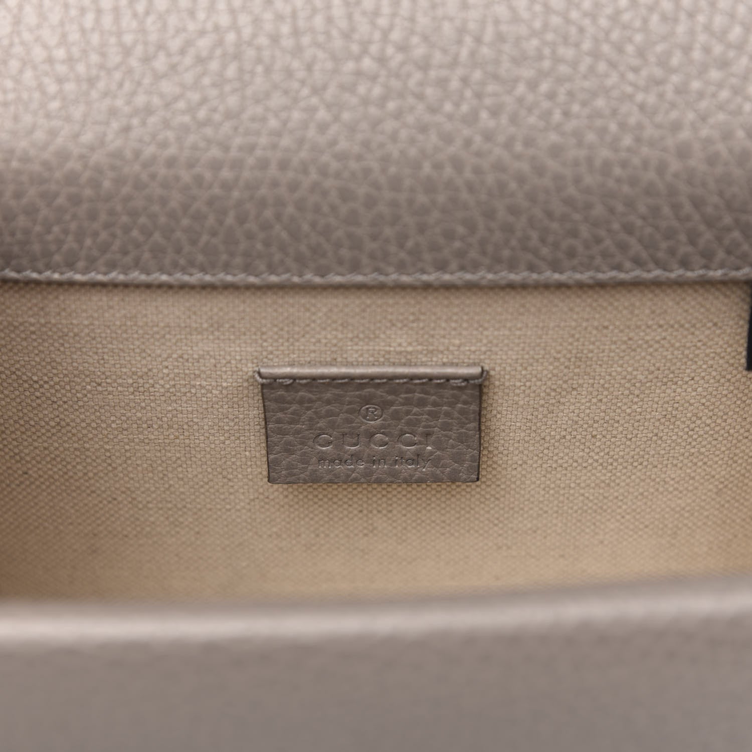 Gucci Calfskin Mini Dionysus Shoulder Bag Dusty Grey 6 of 10