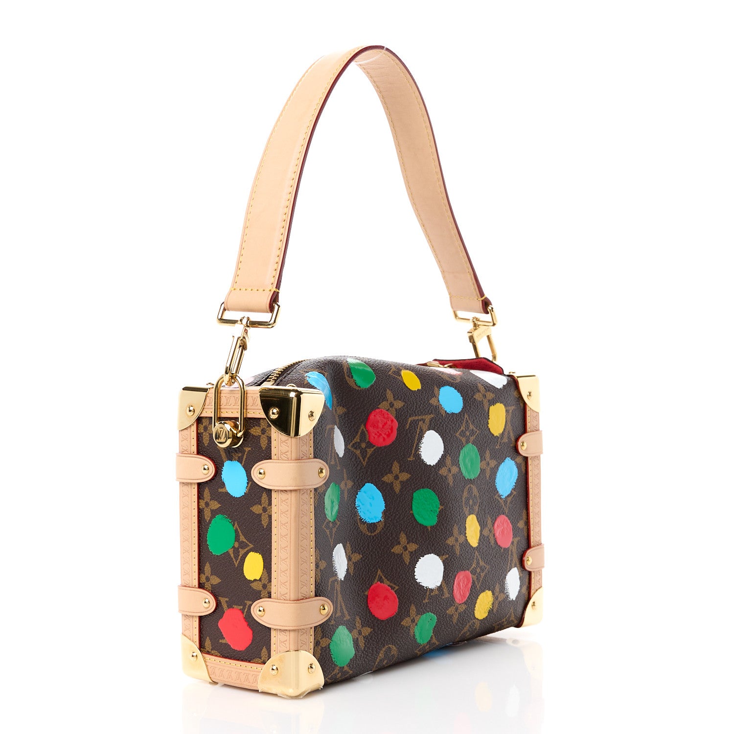 Louis Vuitton LV X YK Monogram Dots Side Trunk Multicolor 3 of 11