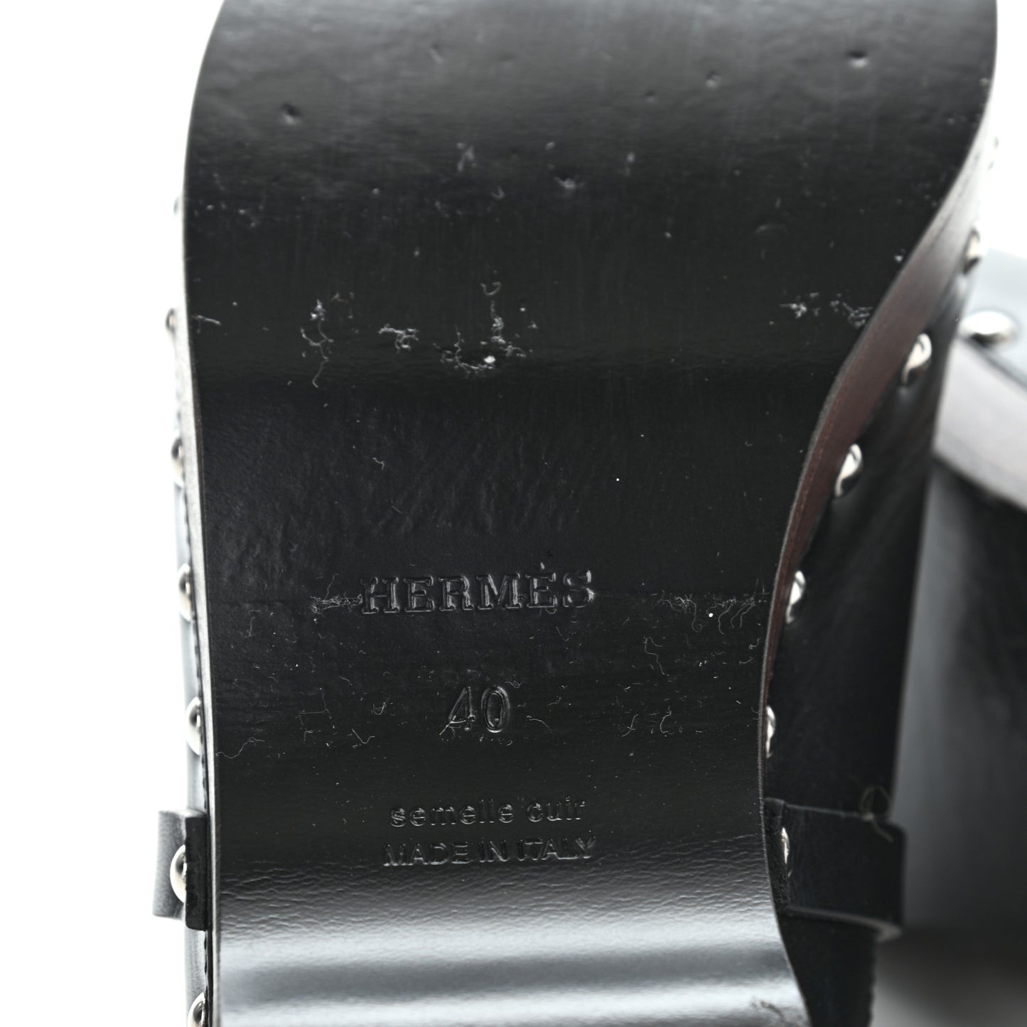Calfskin Carlotta Mules 40 Black