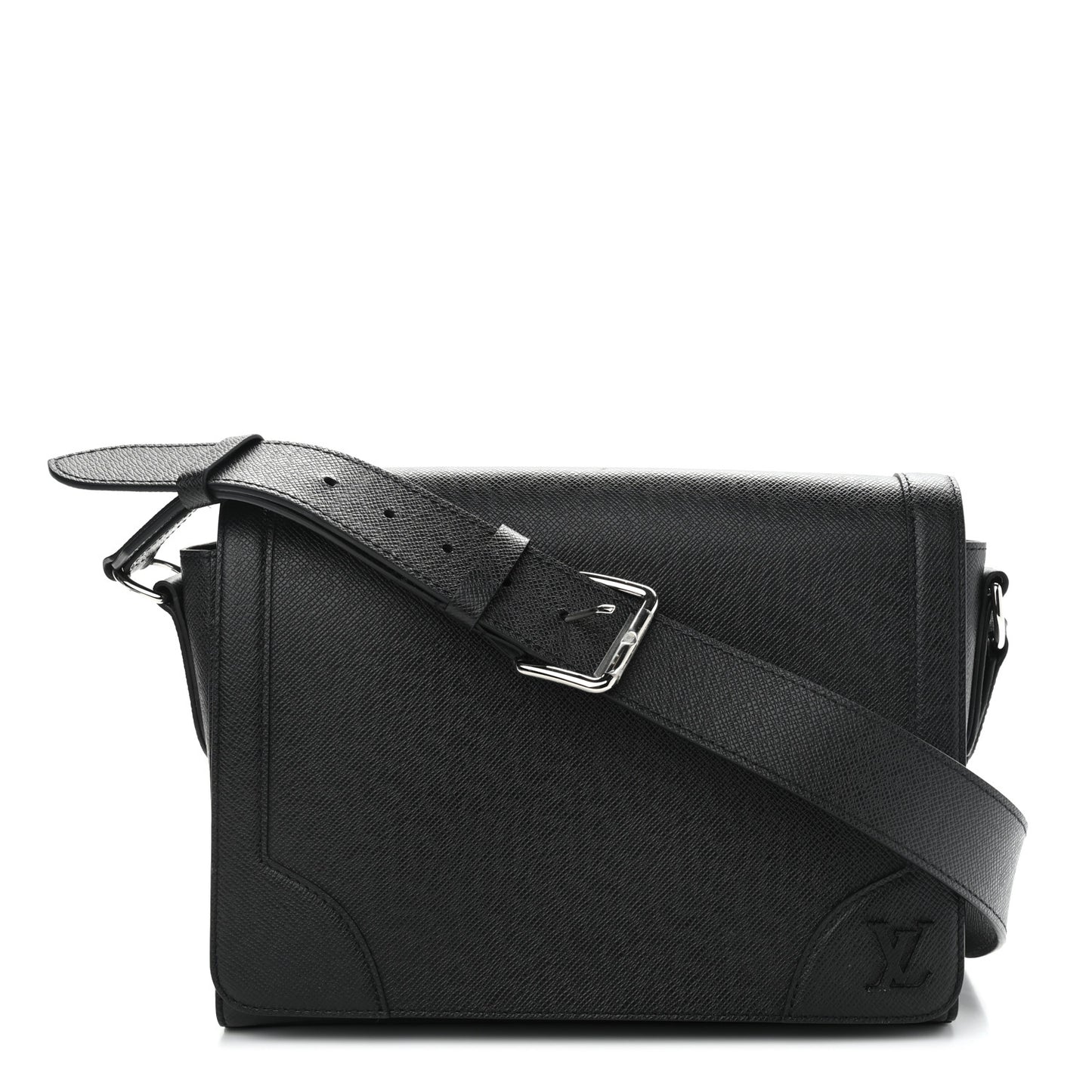 Taiga New Flap Messenger Black