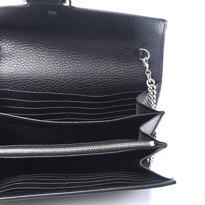 Gucci Calfskin Mini Dionysus Chain Wallet Black 4 of 4