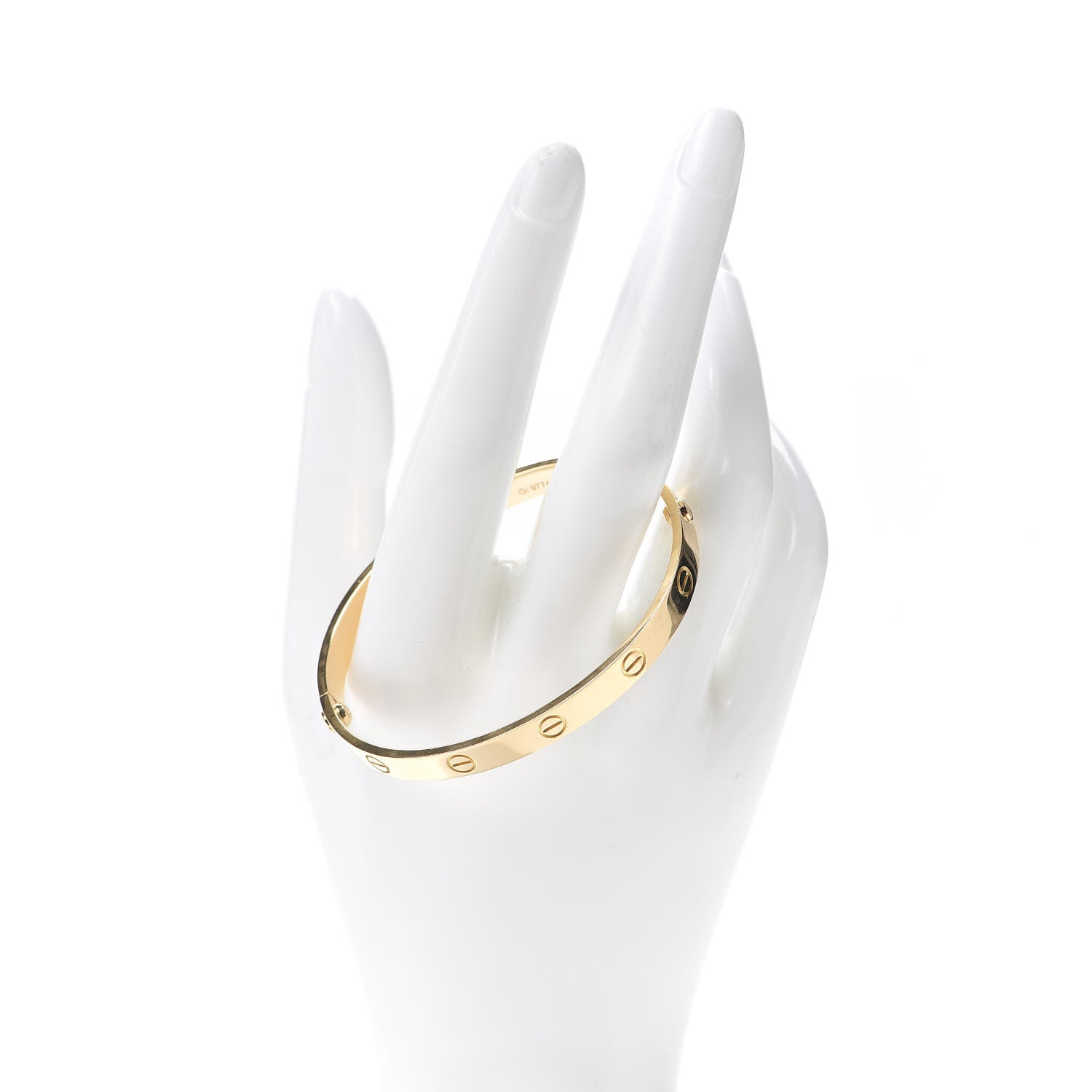 Cartier 18K Yellow Gold LOVE Bracelet 18 2 of 6