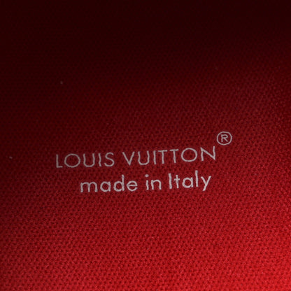 Louis Vuitton Jacquard Velvet Monogram Mens LV Trainer Sneakers 6.5 Red 8 of 10