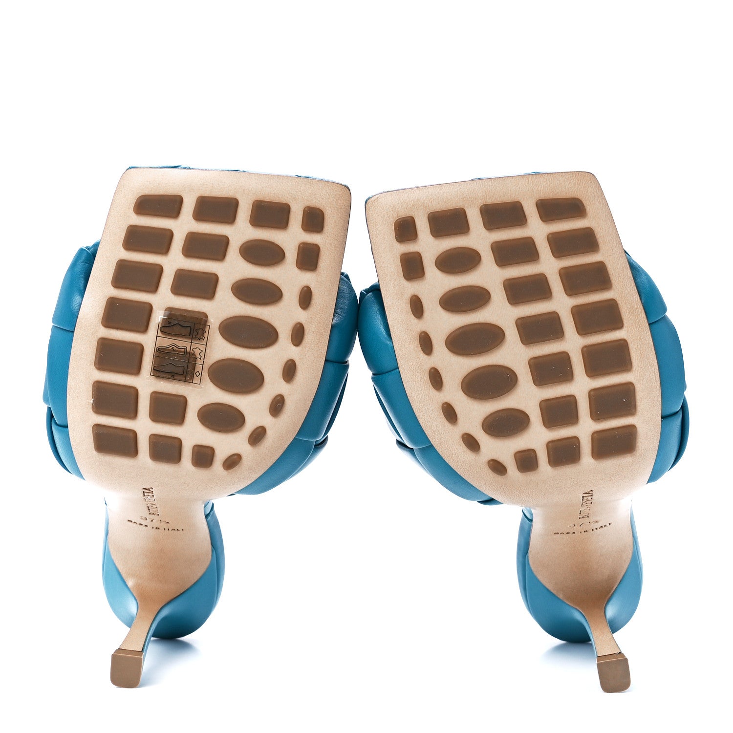 Bottega Veneta Nappa Maxi Intrecciato Lido 90mm Mule Sandals 37.5 Blaster 5 of 8