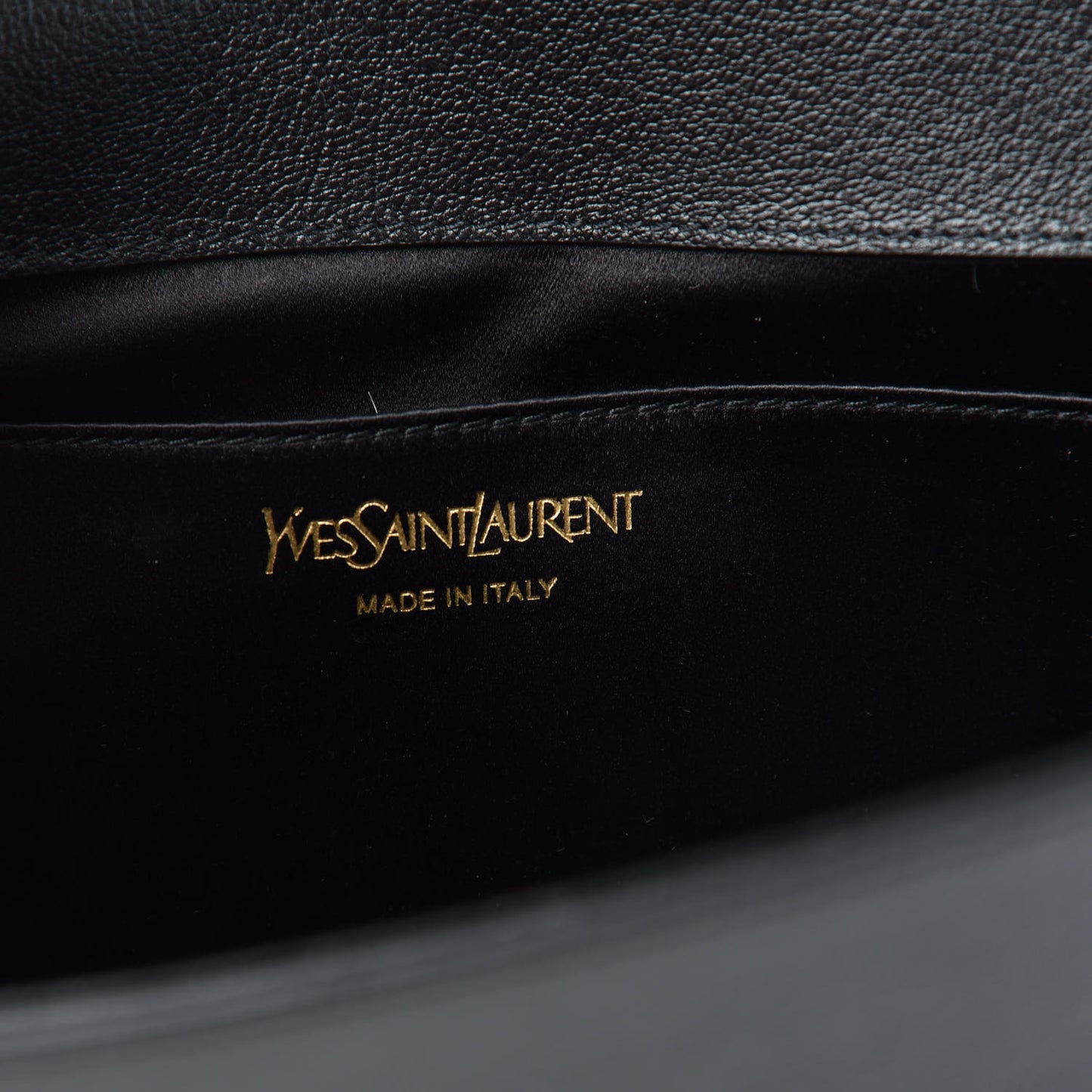 Calfskin Monogram Large Belle De Jour Clutch Black