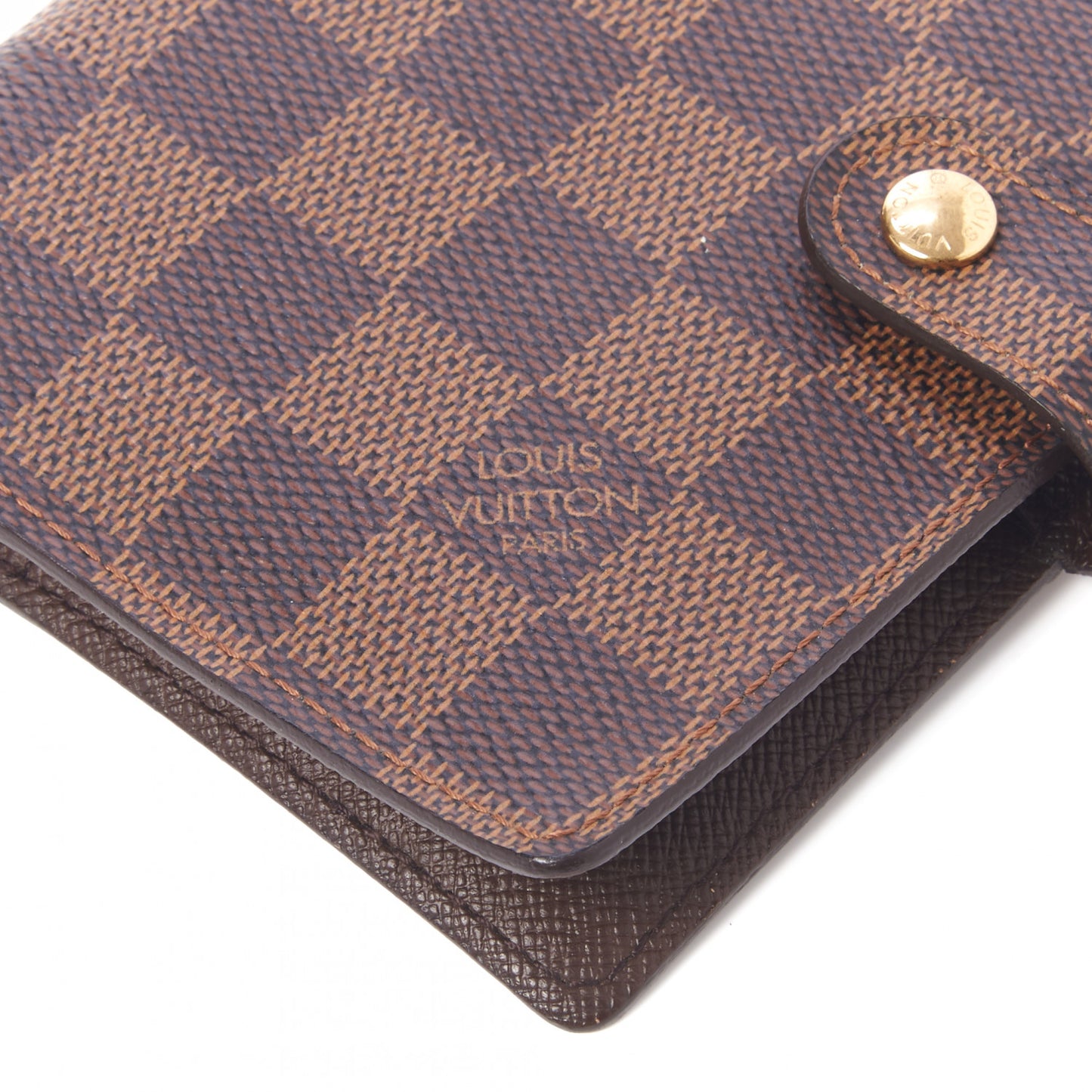 Damier Ebene Small Ring Agenda Cover