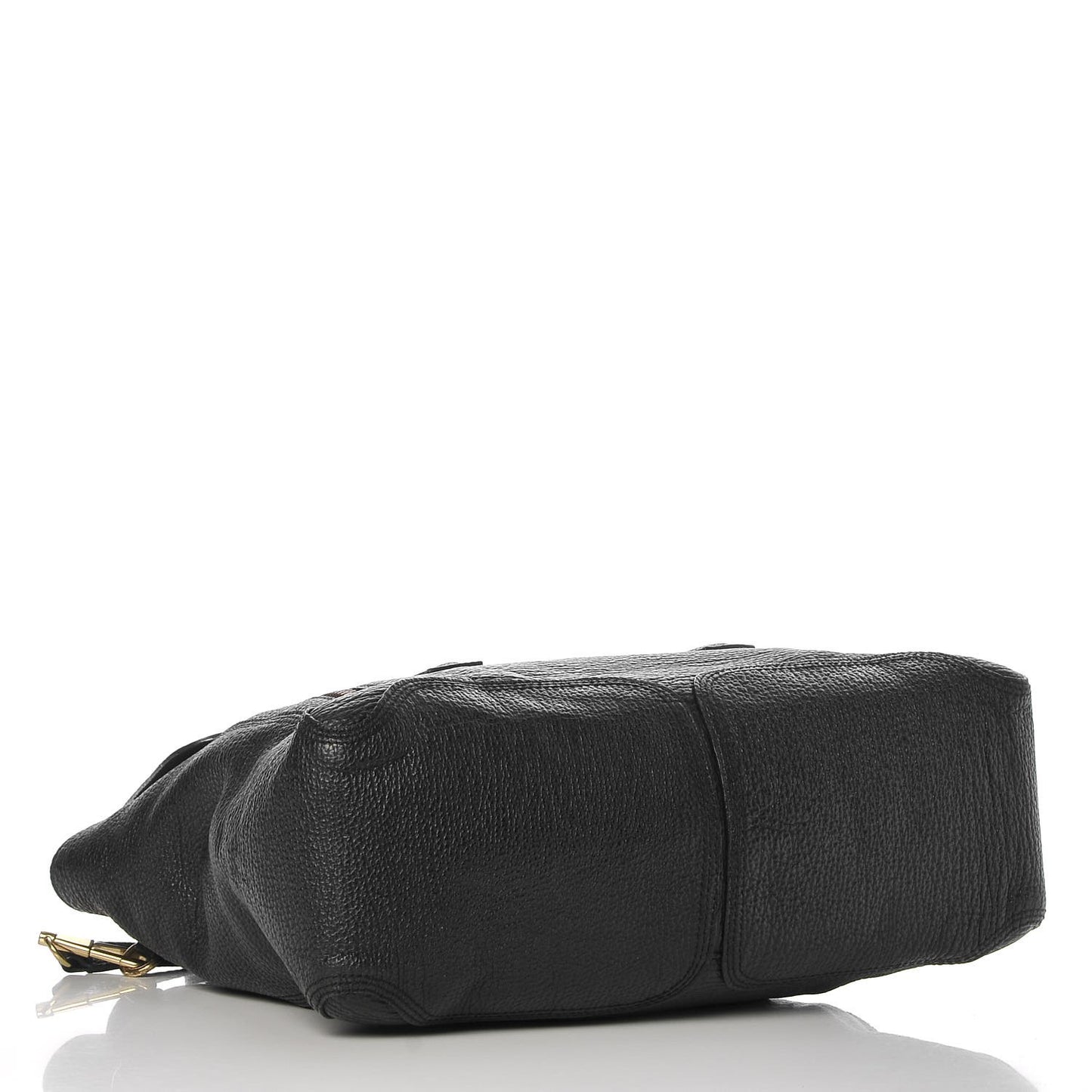 3.1 Textured Calfskin Large Pashli Satchel Black