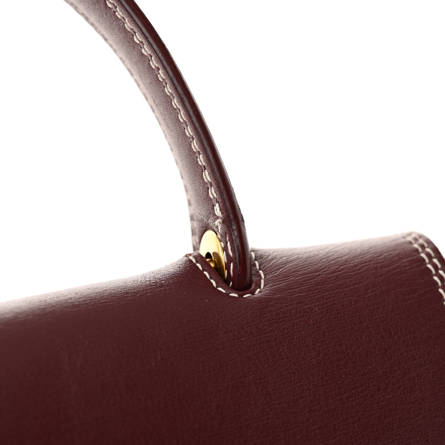 Celine Natural Calfskin Mini Belt Bag Burgundy 13 of 14