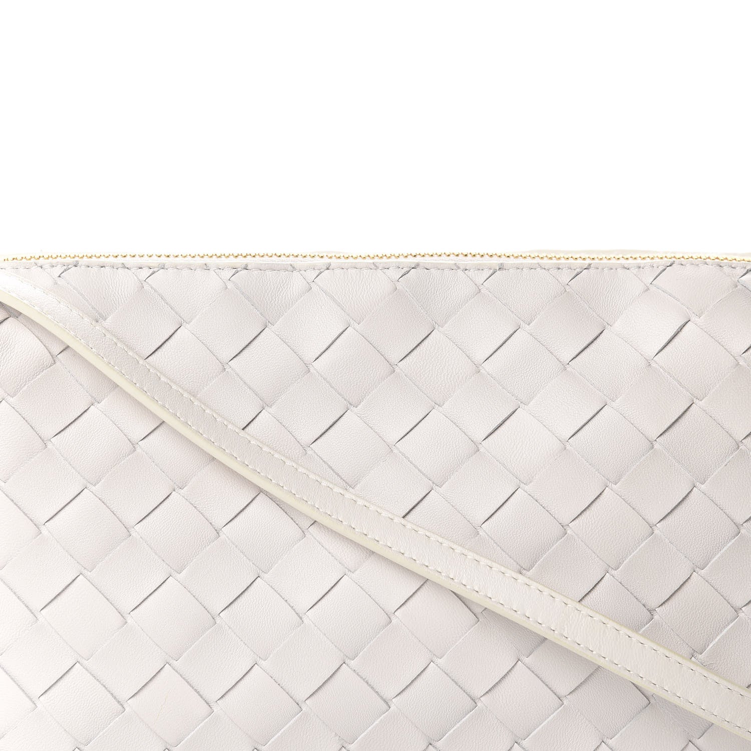 Bottega Veneta Nappa Intrecciato Crossbody Bianco 9 of 9