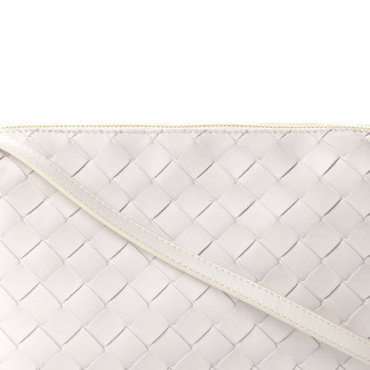 Bottega Veneta Nappa Intrecciato Crossbody Bianco 9 of 9
