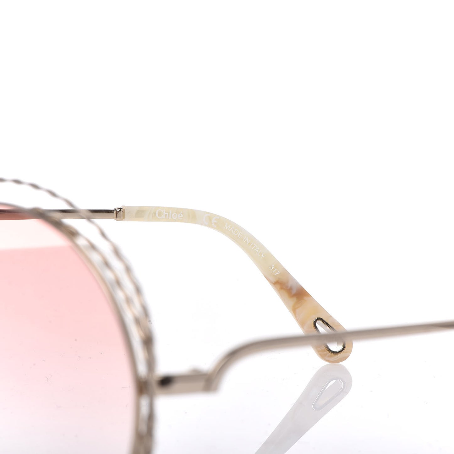 Oversized Round Carlina Oversized Round Sunglasses CE114ST Gold