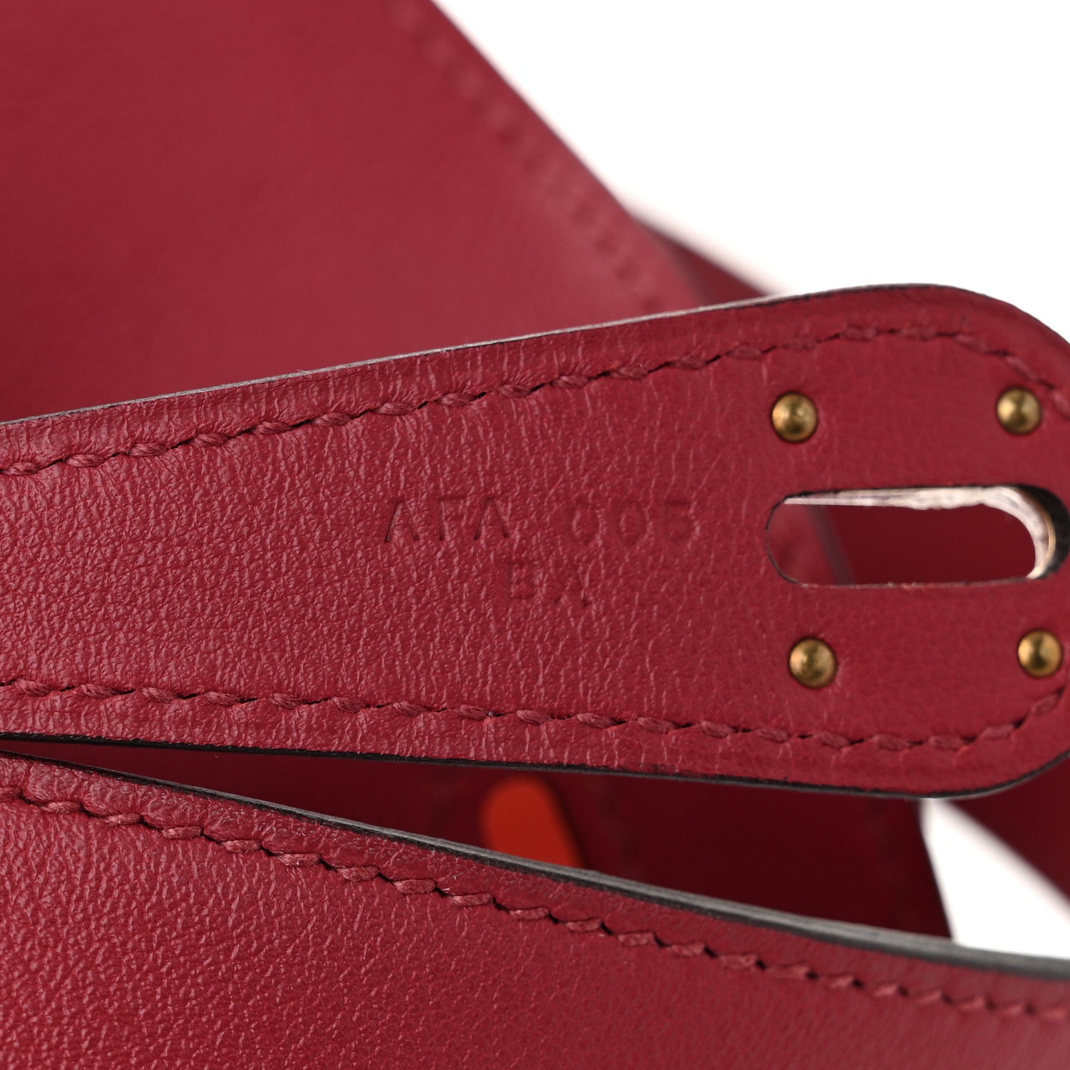 Hermes Swift Verso Lindy 26 Rouge Grenat Orange 7 of 11