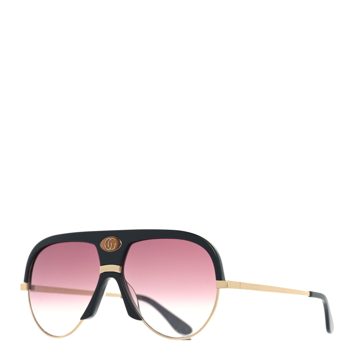 Gucci Aviator Sunglasses G0477S Black 1 of 7