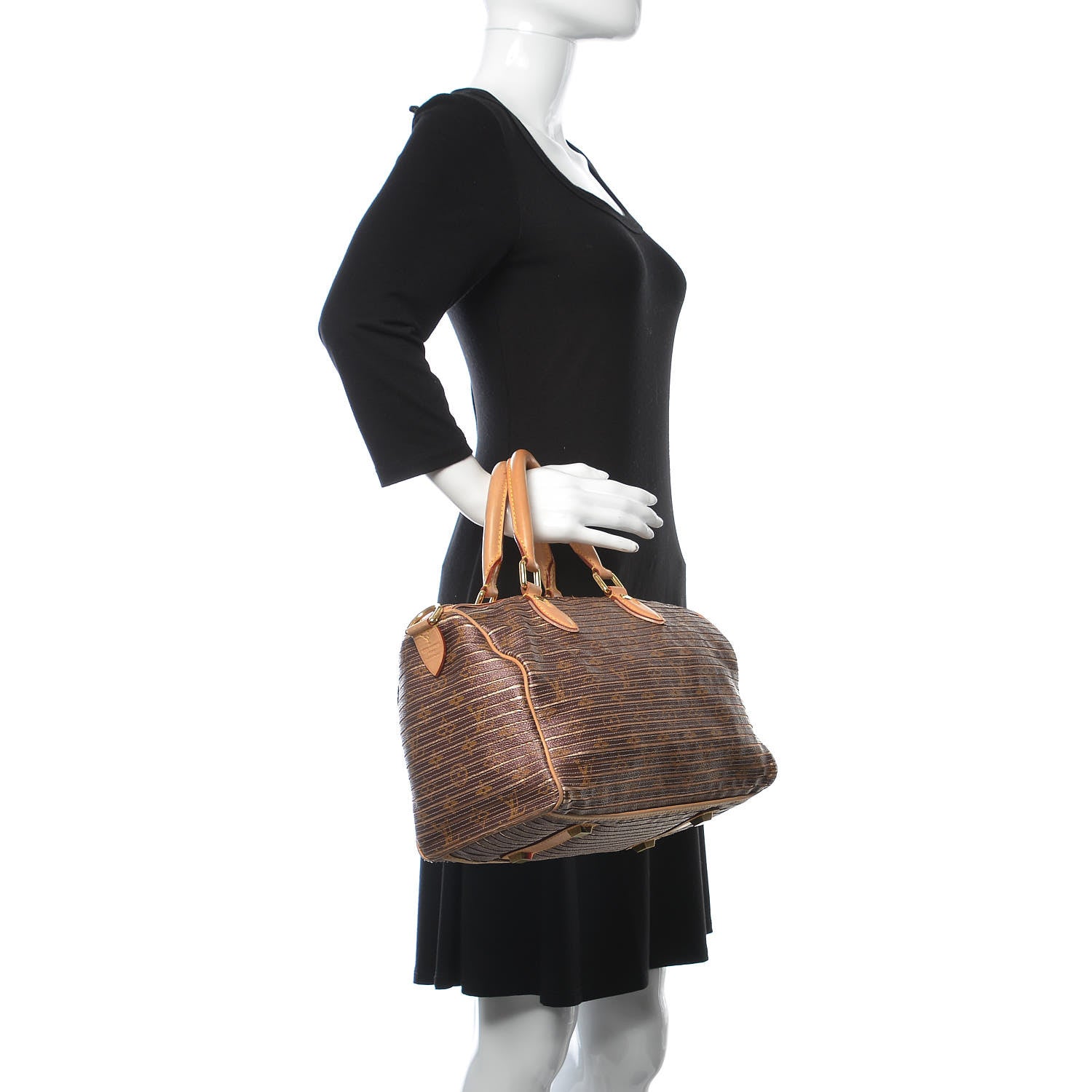 Louis Vuitton Monogram Eden Speedy Peach 2 of 14