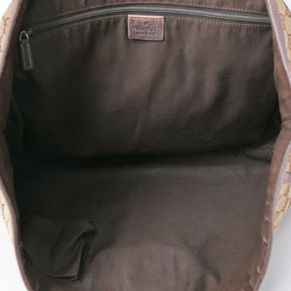 Gucci Monogram Large Abbey Tote Dark Brown 5 of 19