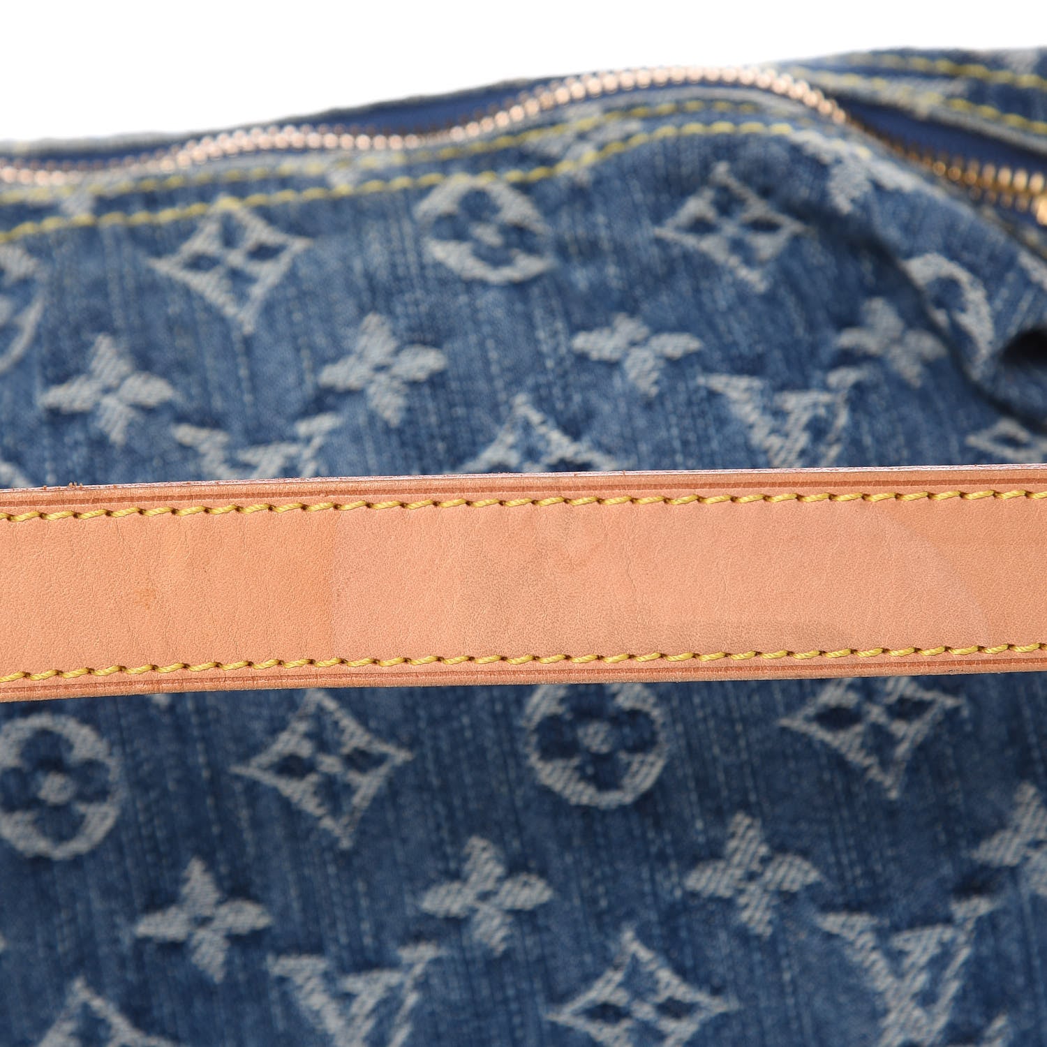 Louis Vuitton Monogram Denim Baggy PM Blue 10 of 10