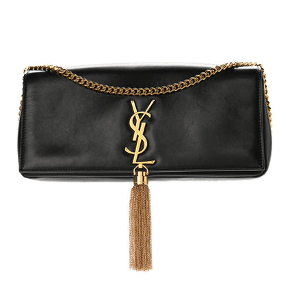 Saint Laurent Lambskin Monogram Tassel Kate 99 Black 1 of 15