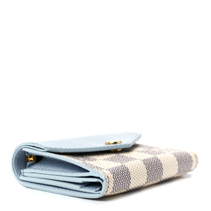 Louis Vuitton Damier Azur Zoe Wallet Olympe 4 of 13
