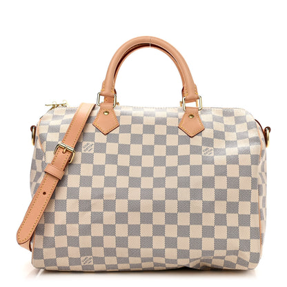 Louis Vuitton Damier Azur Speedy Bandouliere 30 1 of 11