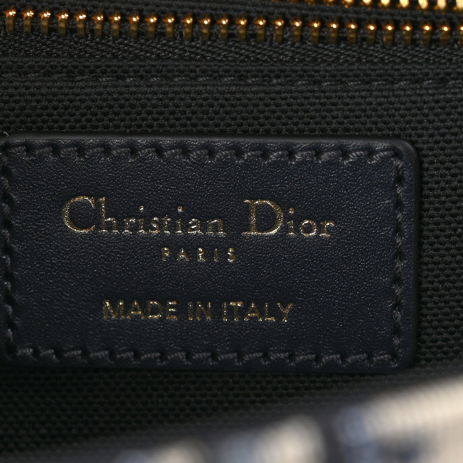 Christian Dior Oblique 30 Montaigne Flap Bag Blue 6 of 9