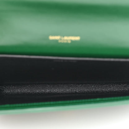 Saint Laurent Watersnake Uptown Crossbody Bag Green 6 of 12